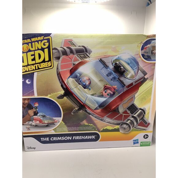 Star Wars Young Jedi Adventures The Crimson Firehawk Toy Set - Picture 1 of 9